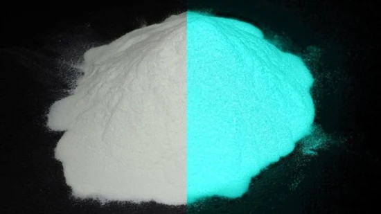 Polvere di pigmento fotoluminescente luminescente che si illumina al buio