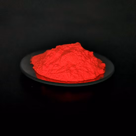 Polvere luminosa fotoluminescente di vendita calda per resina plastica